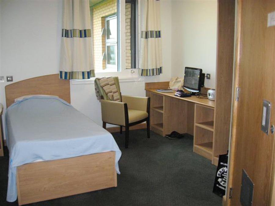 One of our patient bedrooms.