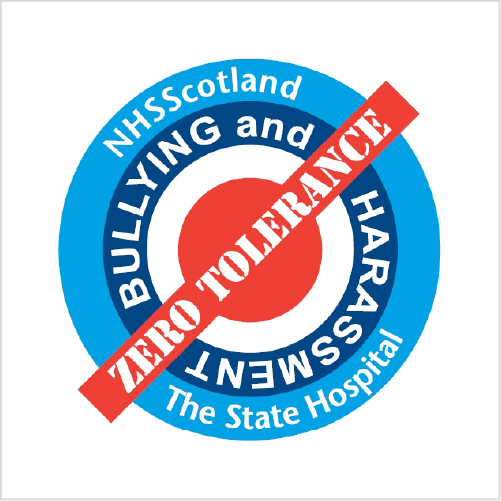 NHSScotland Zero Tolerance to Bullying and Harassment logo