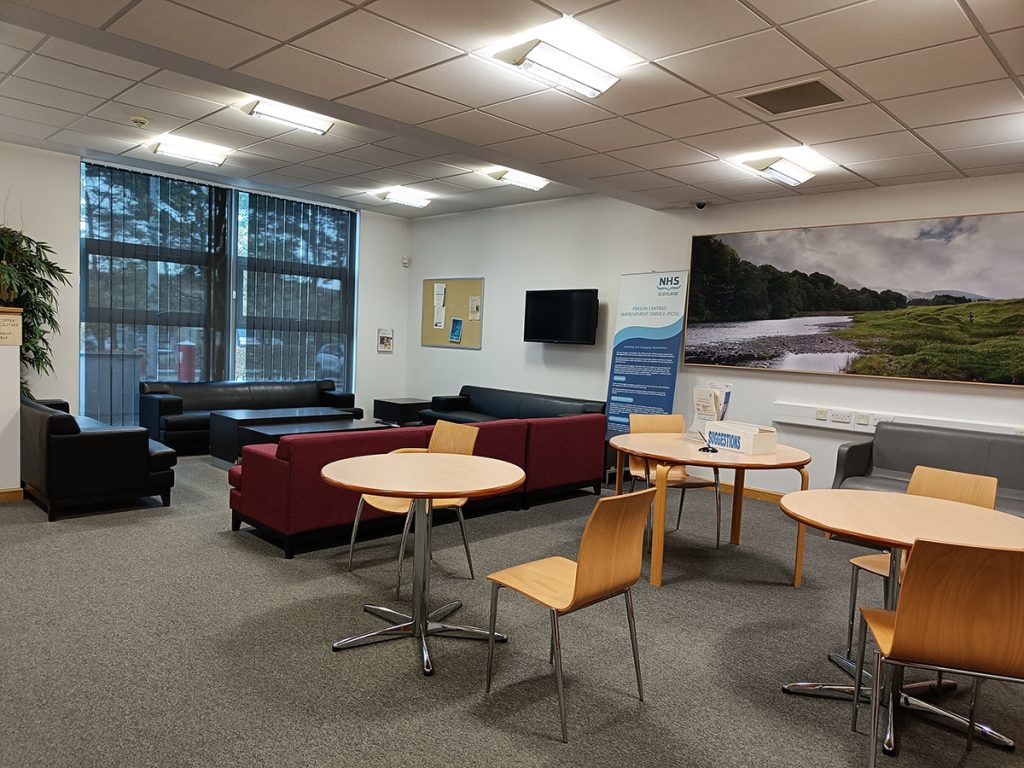 Visitors' Reception Area