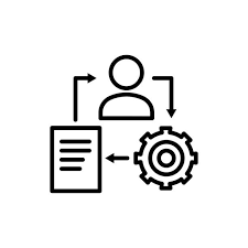 Icon representing recruitment process
